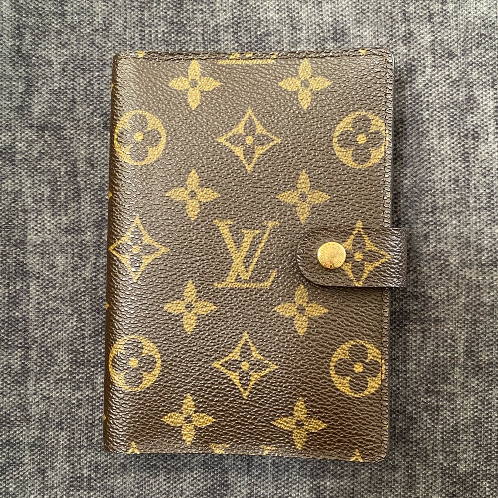 💕BUNDLE💕 SMALL RING AGENDA COVER and Gold-Tone Mechanical Pencil